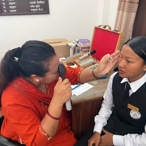 स्ववियु हेटौंडा क्याम्पसको आयोजनामा निःशुल्क आँखा शिविर: १९० विद्यार्थीले लिए प्रत्यक्ष सेवा
