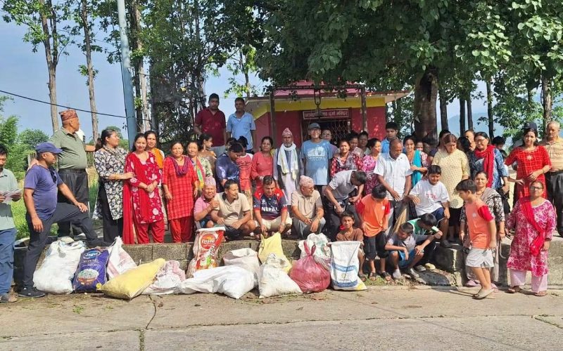विपद् व्यवस्थापनमा जनस्तरको उत्कृष्ट उदाहरण: हेटौँडाका ३७७ टोलमध्ये कालिकामाई टोल विकास संस्थाद्वारा सर्वाधिक १ लाख १८ हजार बढी राहत संकलन