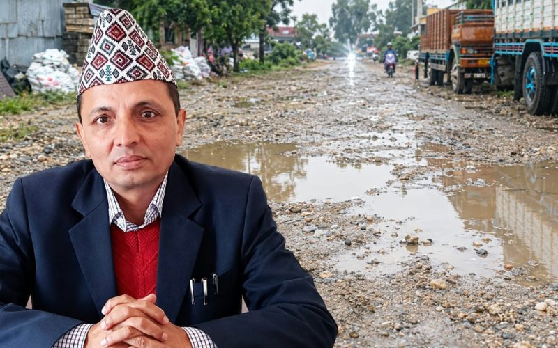 डुबान नियन्त्रणमा हेटौँडा–४ को फड्को: हुप्र–पशुपति मन्दिर सडकसहित बजार क्षेत्रको मुहार फेरिँदै