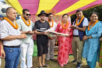 हेटौँडामा नगर स्तरीय विद्यालय फुटबल प्रतियोगिता सुरु: १६ विद्यालयको सहभागिता